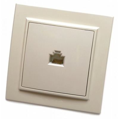 Розетка Ethernet RJ-45 Stek...