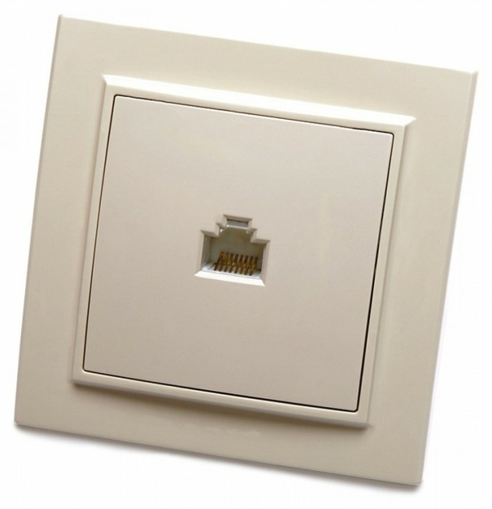 Фото Розетка Ethernet RJ-45 Stekker PST00-9007 39233 FE_39233 - интернет-магазин МегаТерем в Москве