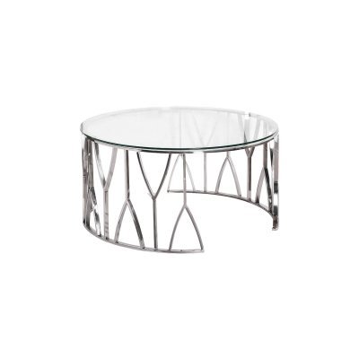 Стол журнальный стекло проз...