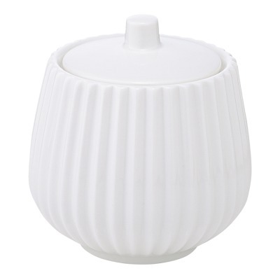 Сахарница белого цвета из к...