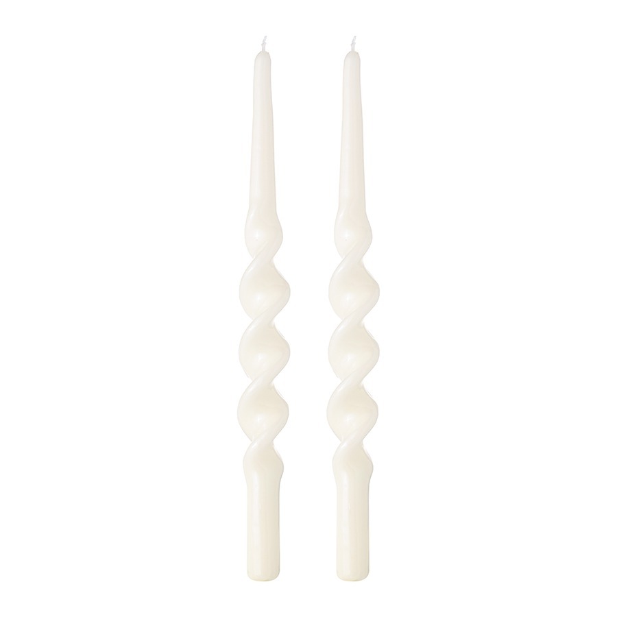 Фото Набор из двух свечей кремового цвета из коллекции essential, 35 см (79762) - интернет-магазин МегаТерем в Москве