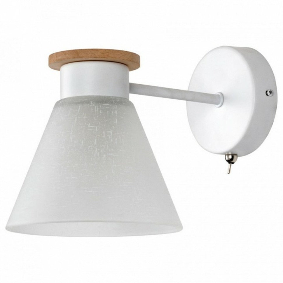 Фото Бра Arte Lamp Tyler A1031AP-1WH AR_A1031AP-1WH - интернет-магазин МегаТерем в Москве