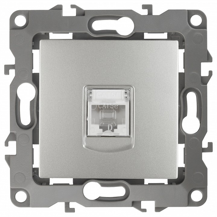 Фото Розетка Ethernet RJ-45 без рамки Эра Эра 12 12-3107-03 ER_B0014725 - интернет-магазин МегаТерем в Москве
