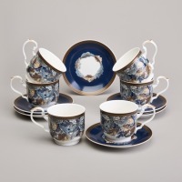 Чайный набор lefard "art collection" на 6 пер. 12 пр. 280 мл (590-689) 