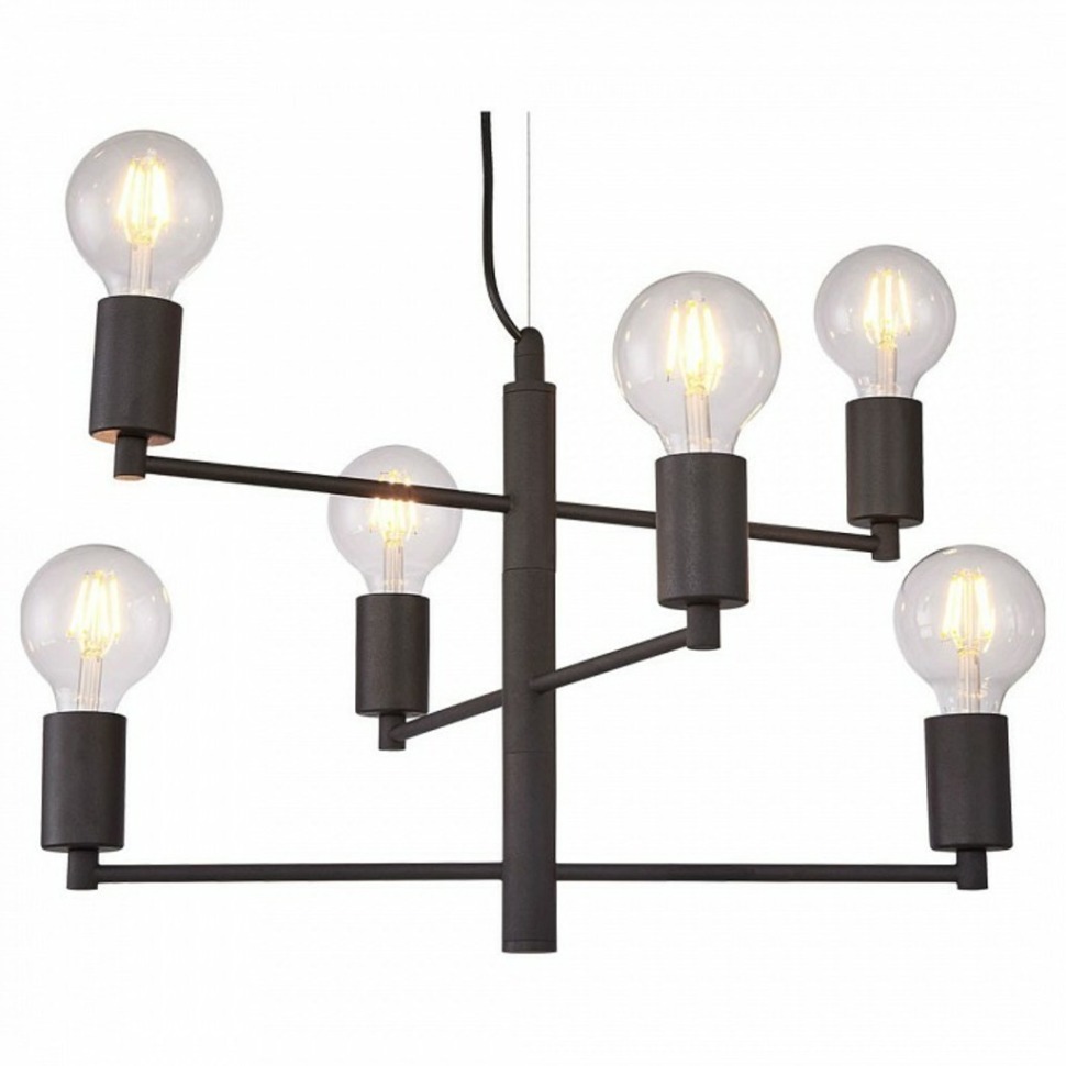 Фото Подвесная люстра Lussole Huron LSP-8156 - интернет-магазин МегаТерем в Москве