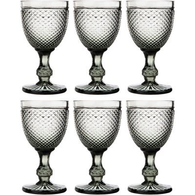 Набор бокалов для вина "гранат" 6шт. серия "muza color" 300мл. / в=17 см Lefard (781-159)