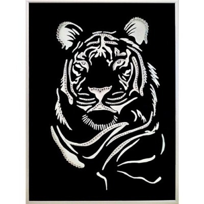 Картина Символ года Тигр с кристаллами Swarovski (2379)