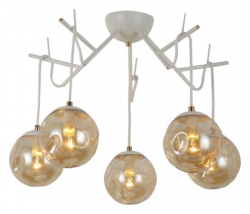 Фото Потолочная люстра EVOLUCE Calletta SLE110202-05 EVO_SLE110202-05 - интернет-магазин МегаТерем в Москве