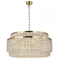 Подвесная люстра Newport TIFFANY 8530/80 C gold polished NWP_M0070716
