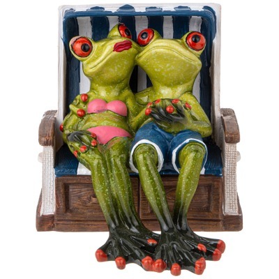 Фигурка декоративная лягушк...