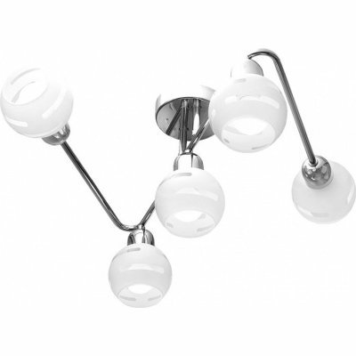 Потолочная люстра IDLamp 361 361/5A-Whitechrome