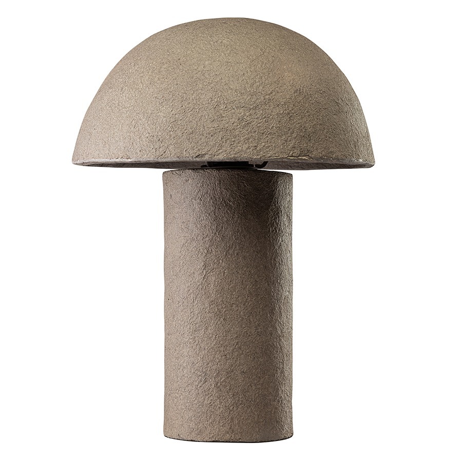 Фото Лампа настольная texture sleek, D32х42 см, бежевая (77944) - интернет-магазин МегаТерем в Москве