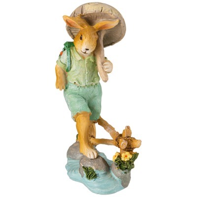 Статуэтка кролик 10,5х6х15,...