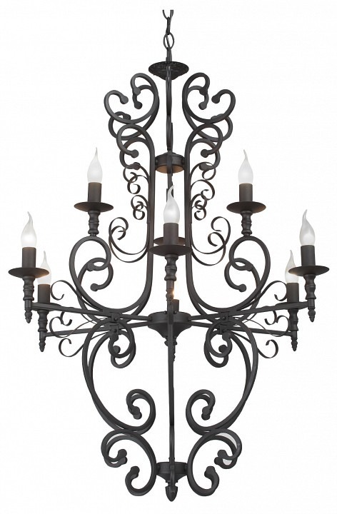 Фото Подвесная люстра Vitaluce V1873 V1873-1/9 VI_V1873-1_9 - интернет-магазин МегаТерем в Москве