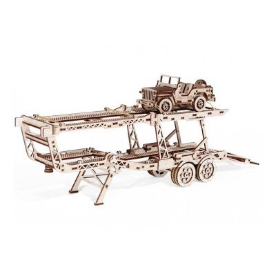 Механический 3D-пазл из дер...
