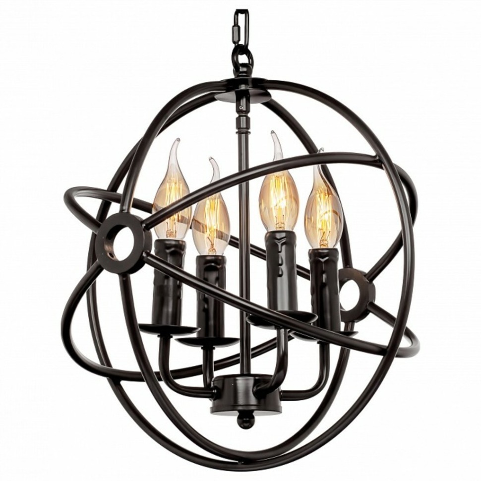 Фото Подвесная люстра Loft it Foucaults Orb LOFT1192-4 LF_LOFT1192-4 - интернет-магазин МегаТерем в Москве