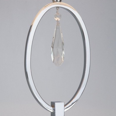 Торшер Eurosvet Madera 01056/1 хром/прозрачный хрусталь Strotskis EV_84937