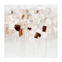 Панно декоративное fleur, 60х60 см, бежевое (78817)