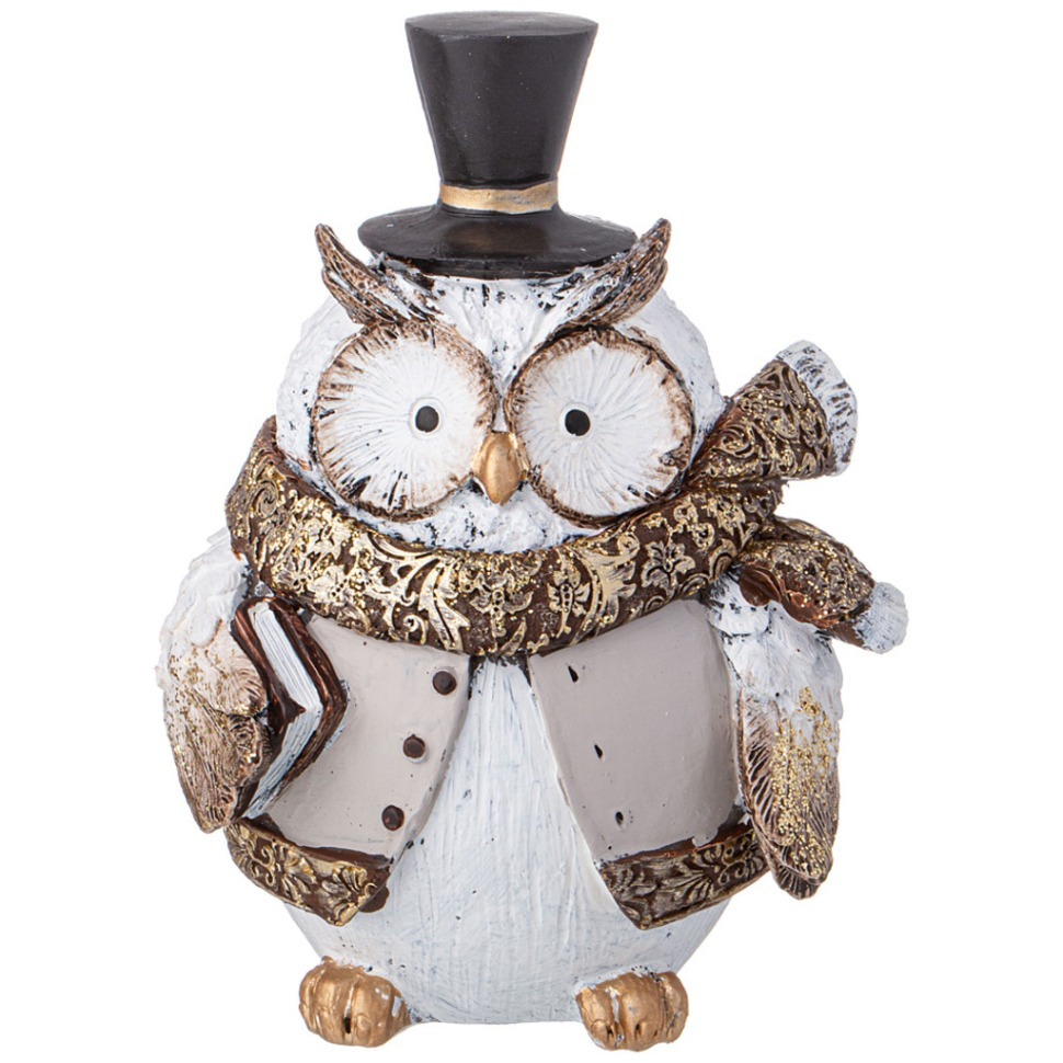 Фигурка сова 12*10*6 см Lefard (79-238) Фото Фигурка сова 12*10*6 см Lefard (79-238) - интернет-магазин МегаТерем в Москве