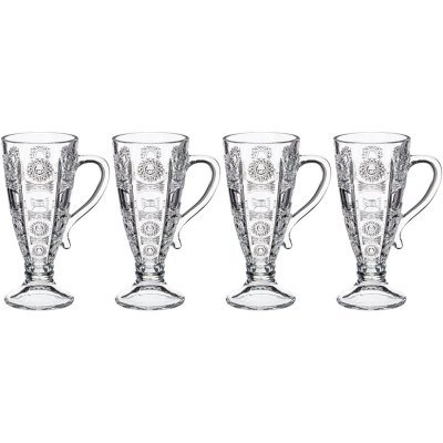 Набор из 4-х кружек "muza crystal" 250 мл. высота=16,5 см. Lefard (195-181)