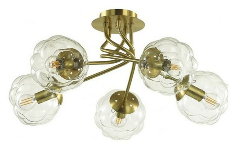 Фото Потолочная люстра Lumion Breana 4556/5C LMN_4556_5C - интернет-магазин МегаТерем в Москве