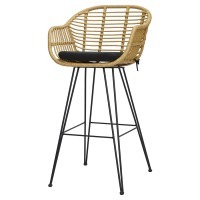 Стул барный vetle bent, ротанг (75830)
