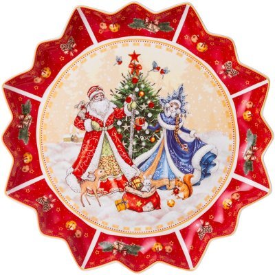 Блюдо lefard дед мороз и сн...