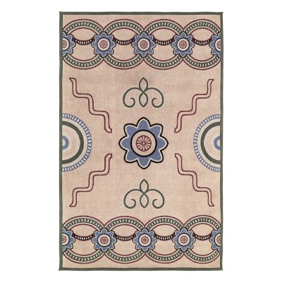 Ковер из хлопка по мотивам эвенских орнаментов из коллекции cultural heritage, 200х300 см (78517)