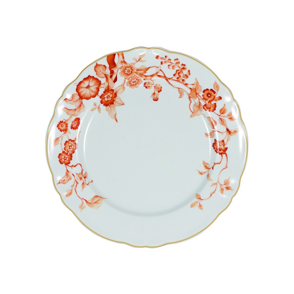 Фото Тарелка LFLO032AC003265, фарфор, white, orange, LE COQ - интернет-магазин МегаТерем в Москве