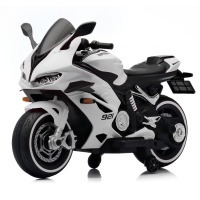 Детский электромотоцикл Ducati (12V, EVA, ручка газа, спидометр) (FT-921-WHITE)