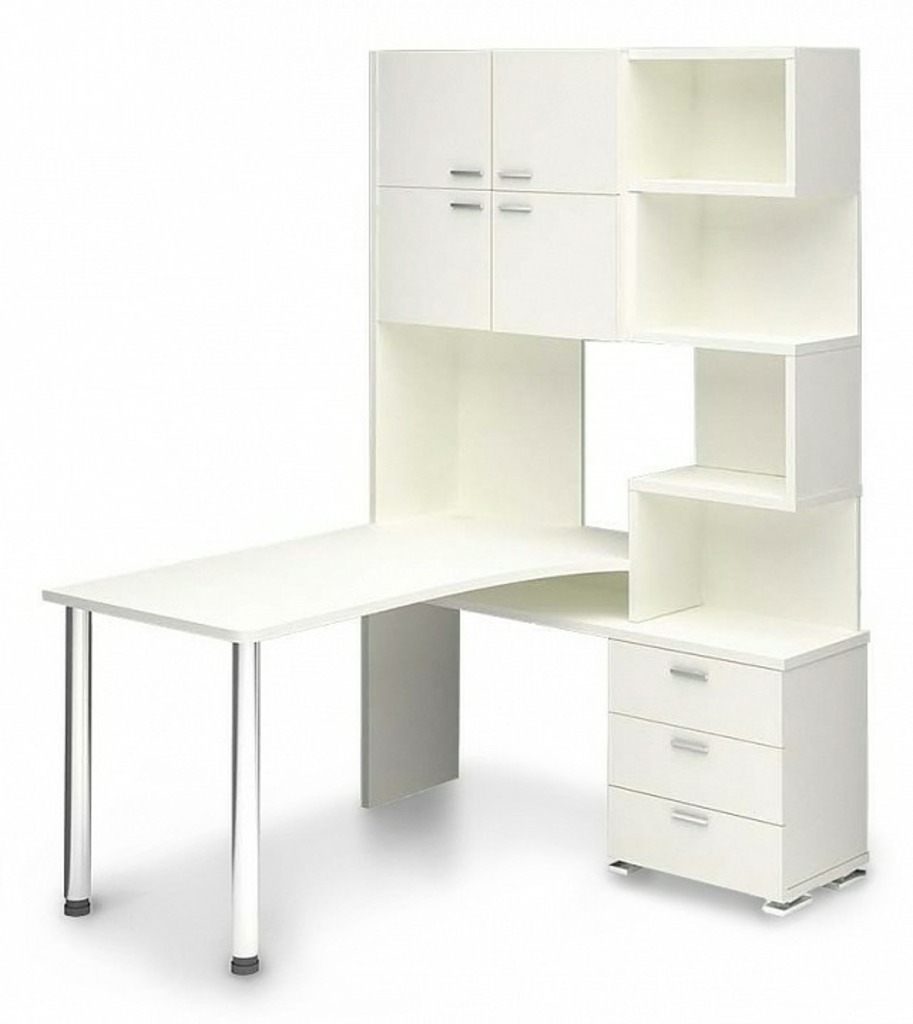 Фото Стол компьютерный Латте СР-500М190 MER_SR-500M_190_BE-PRAV - интернет-магазин МегаТерем в Москве