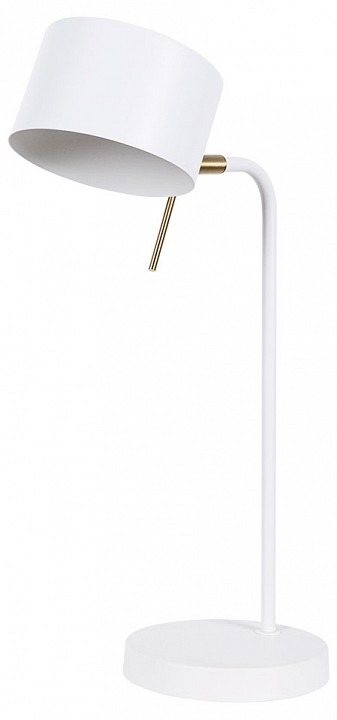 Фото Настольная лампа офисная Arte Lamp Sebastian A7051LT-1WH AR_A7051LT-1WH - интернет-магазин МегаТерем в Москве