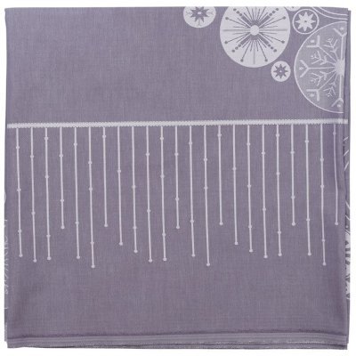 Скатерть из хлопка фиолетов...