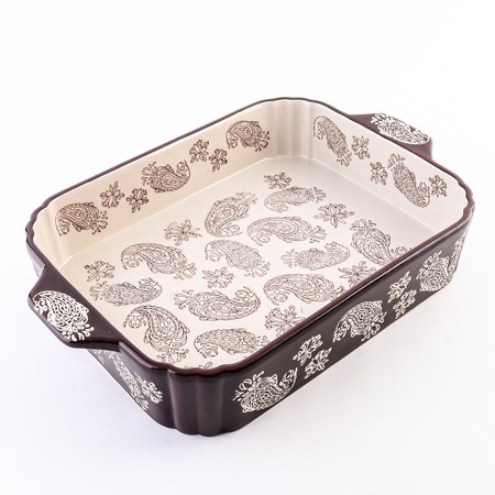 Фото Форма для запекания керамическая LORAINE (60348) - интернет-магазин МегаТерем в Москве