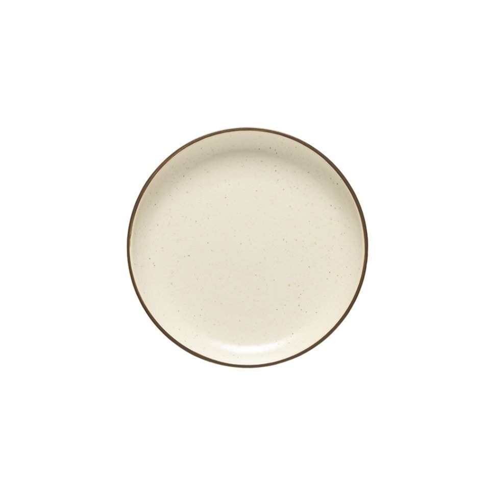 Фото Тарелка SOP161-CRC(SOP161-01018V), 16 см, керамика, CREAM-COCOA, CASAFINA BY COSTA NOVA - интернет-магазин МегаТерем в Москве