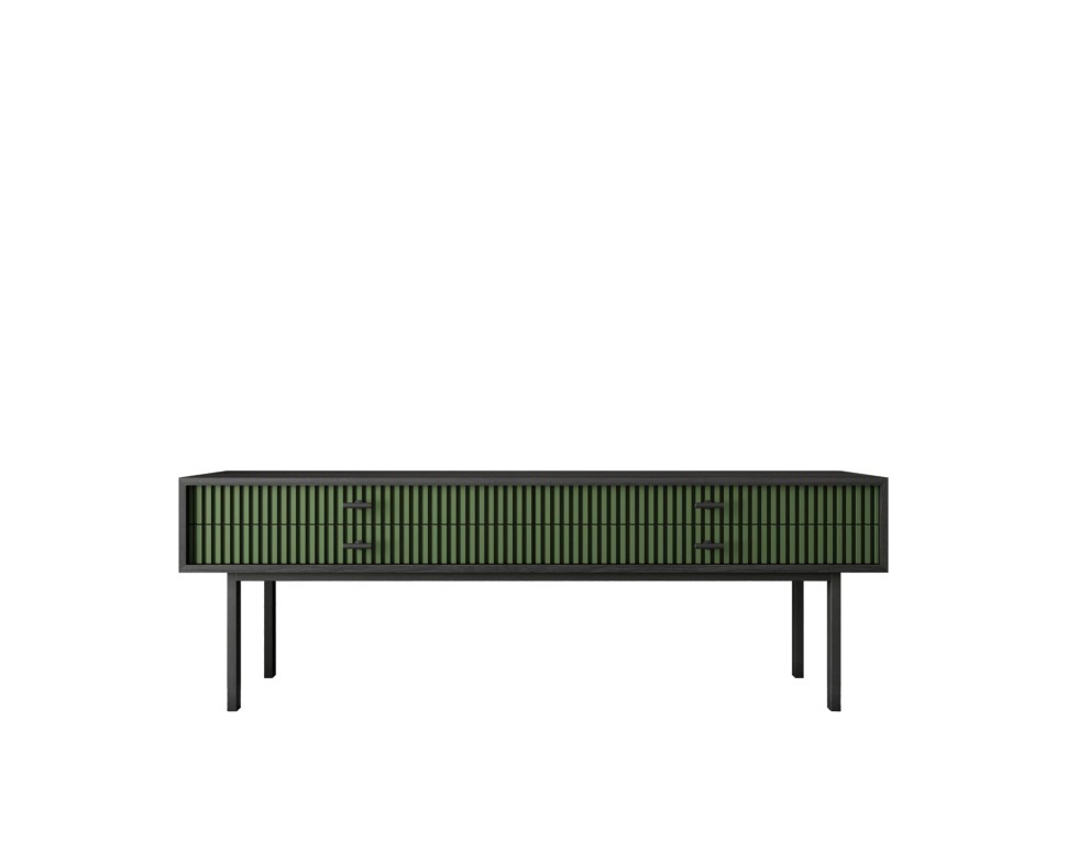 Фото Консоль с двумя ящиками Emerson арт EM23/green/L-ET - интернет-магазин МегаТерем в Москве