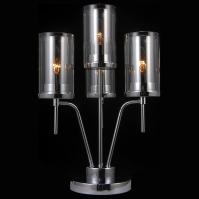 Настольная лампа декоративная Natali Kovaltseva Helsinki II HELSINKI II 79012-3T CHROME KVL_41387