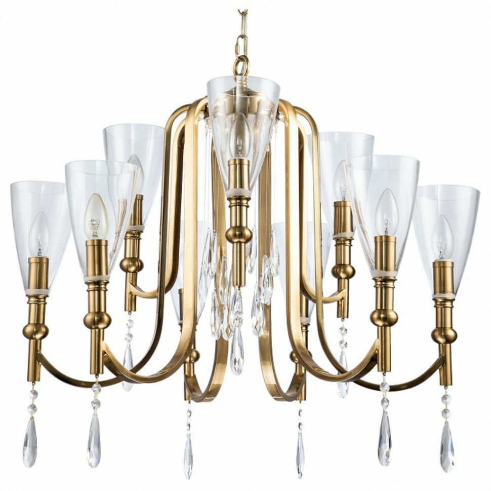 Фото Подвесная люстра Favourite Lyra 2968-9P FV_2968-9P - интернет-магазин МегаТерем в Москве