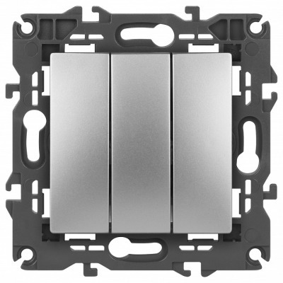 Выключатель трехклавишный б...