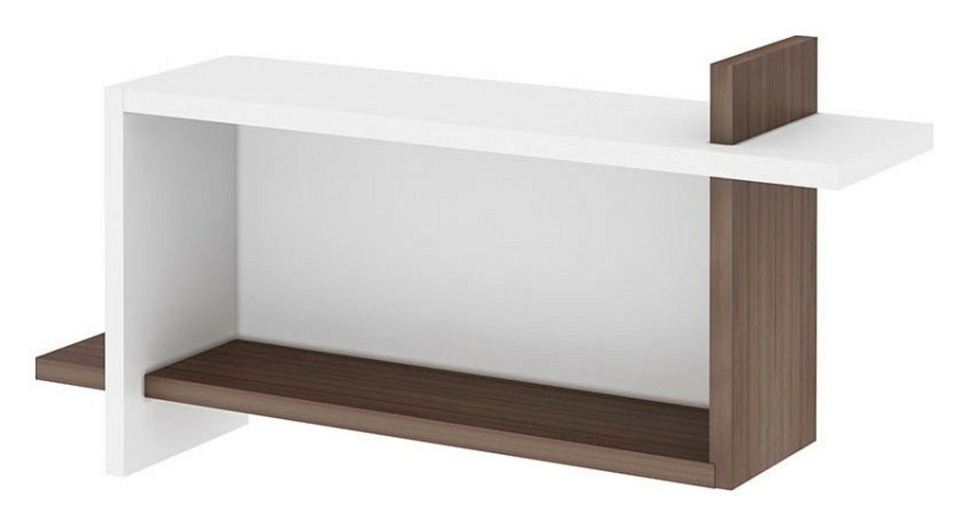 Фото Полка книжная Домино ПК-16 MER_PK-16_BESH - интернет-магазин МегаТерем в Москве