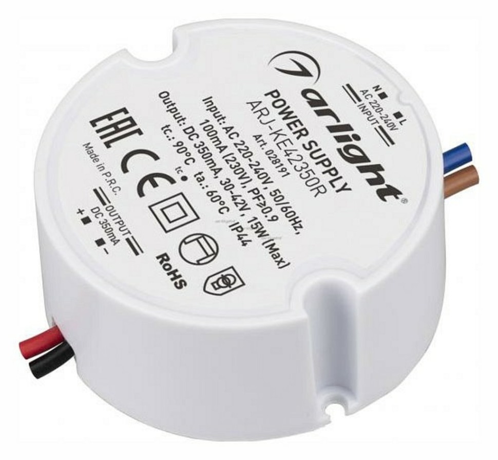 Фото Блок питания Arlight ARJ-KE42350R 028191 ARLT_028191 - интернет-магазин МегаТерем в Москве