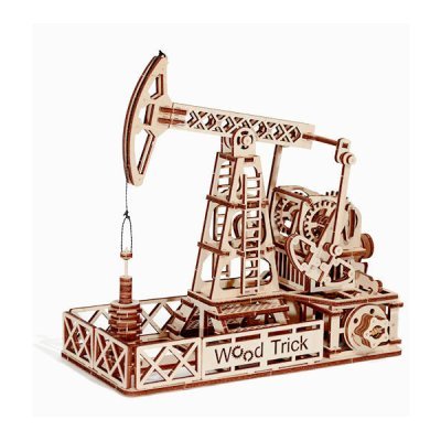 Механический 3D-пазл из дер...