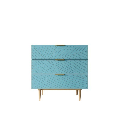 Комод с тремя ящиками Line ...