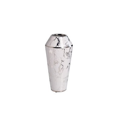 Ваза керамическая белая с с...