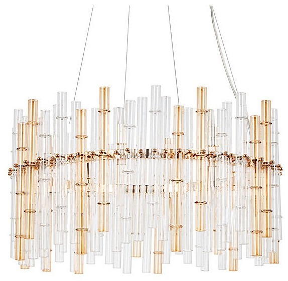 Фото Подвесной светильник Arte Lamp Crystalla A4111LM-16GO AR_A4111LM-16GO - интернет-магазин МегаТерем в Москве