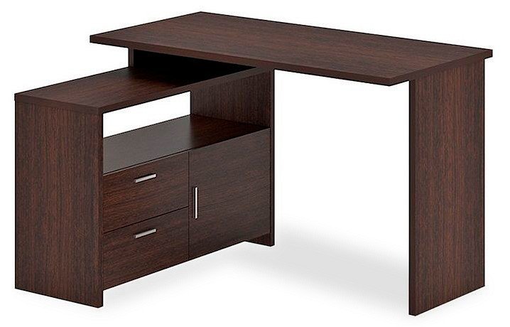 Фото Стол компьютерный Домино Lite СКЛ-ПРЯМ120+ТБЛ MER_SKL-PRYAM120-TBL_V - интернет-магазин МегаТерем в Москве