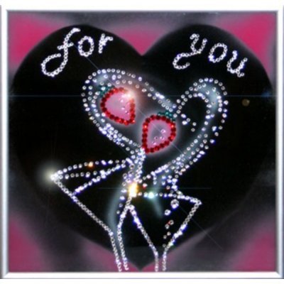 Картина Для тебя с кристалл...