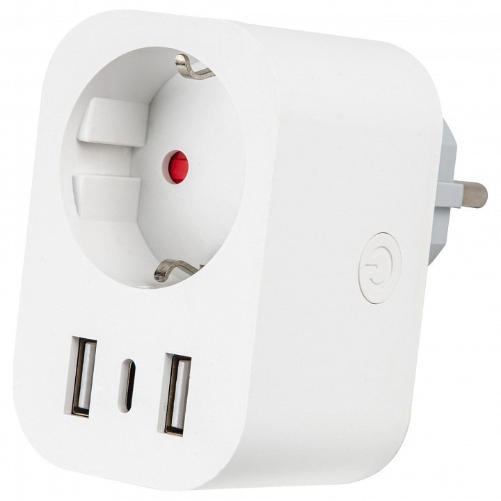Фото Розетка умная Uniel USH UL-00011389 UL_UL-00011389 - интернет-магазин МегаТерем в Москве