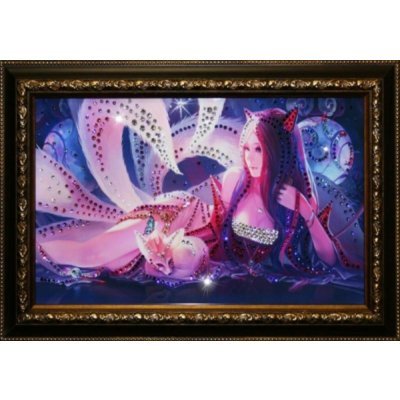 Картина Лисица с кристаллам...