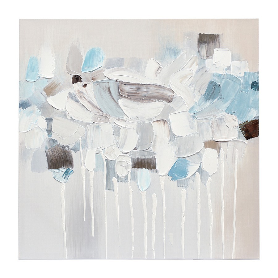 Фото Панно декоративное fleur, 60х60 см, голубое (78818) - интернет-магазин МегаТерем в Москве